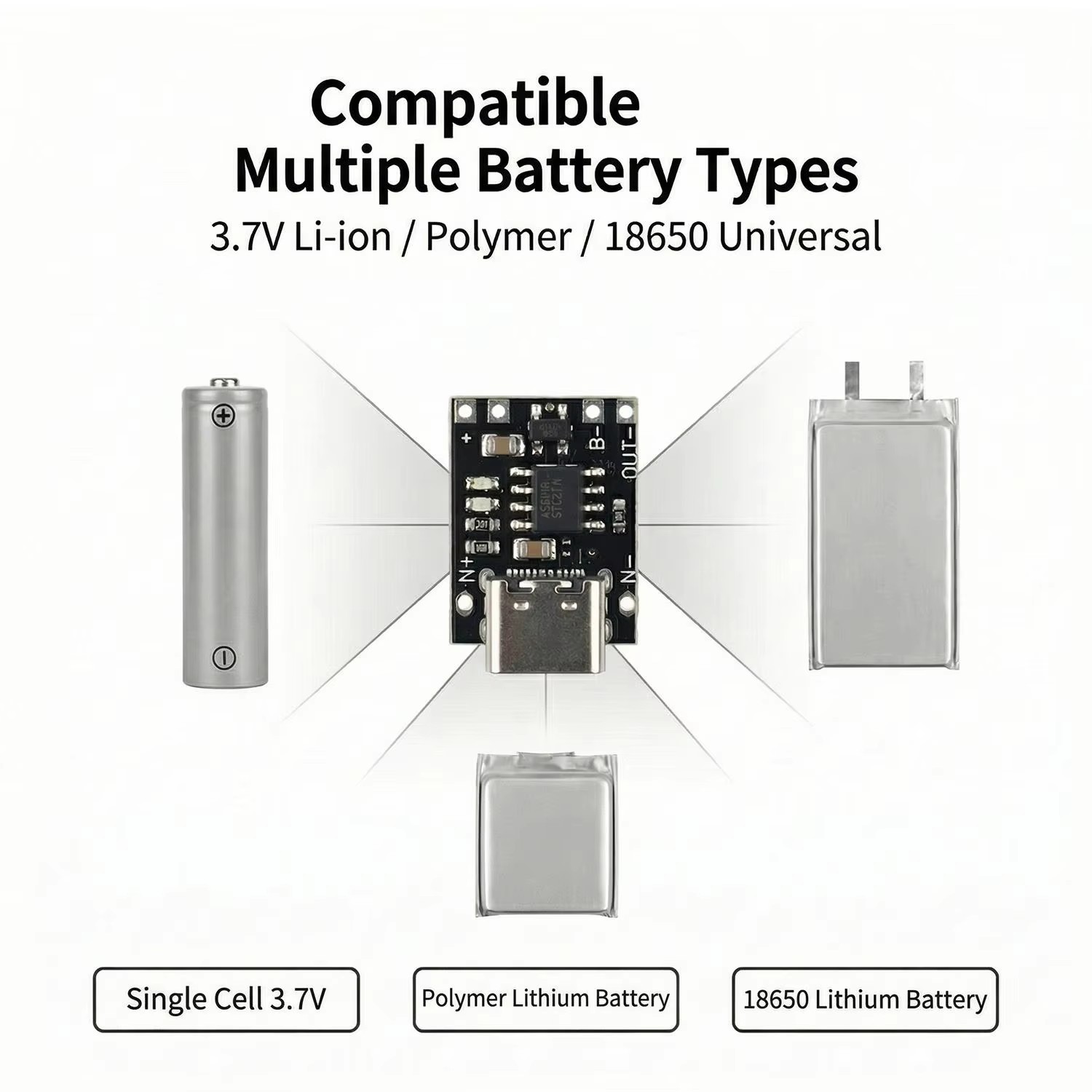 Type-C Charging Board with Pro - Li Ion Charger Module ulasan dan harga