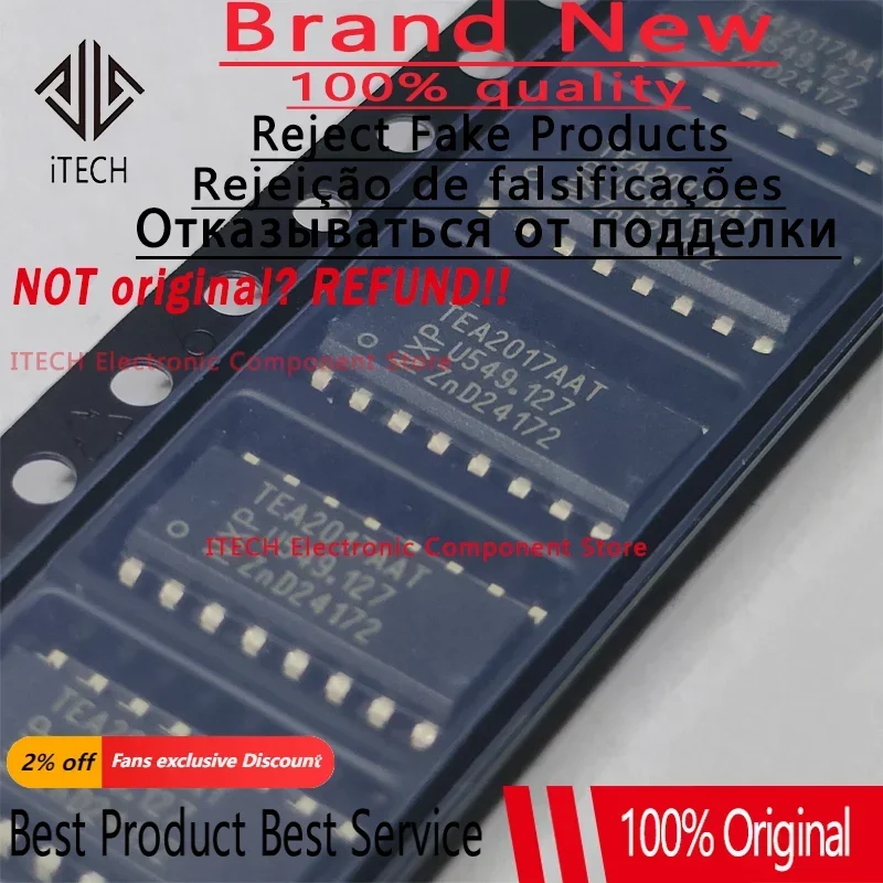 5PCS Original TEA2017AAT TEA20 - Perfboard ulasan dan harga