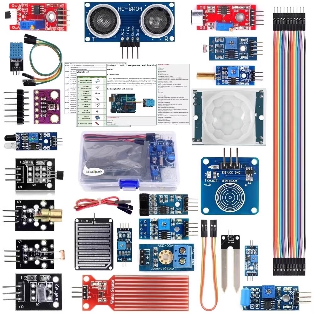 22 in 1 Sensor Kit Module Kit  - Breadboard 400 Point ulasan dan harga