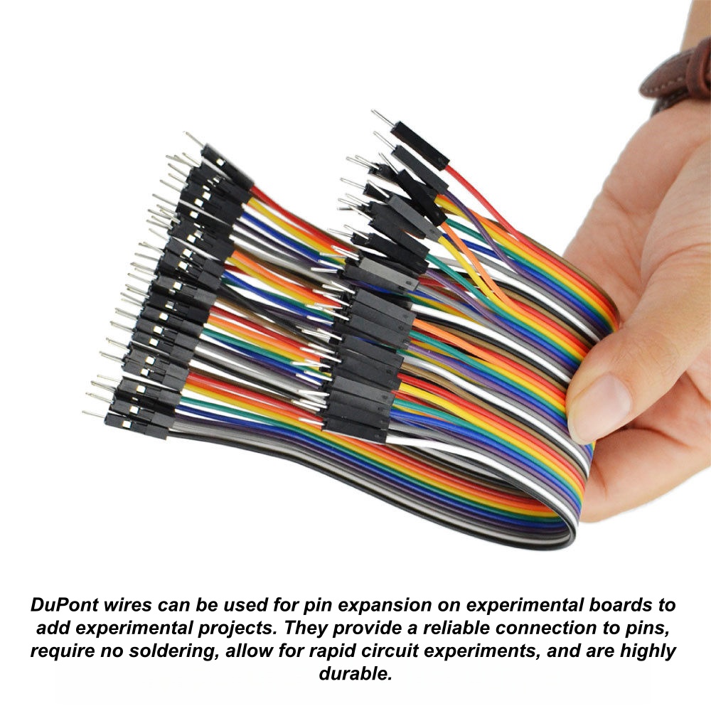40P Dupont Line 10/15/20/30/40 - Jumper Wire Kit ulasan dan harga