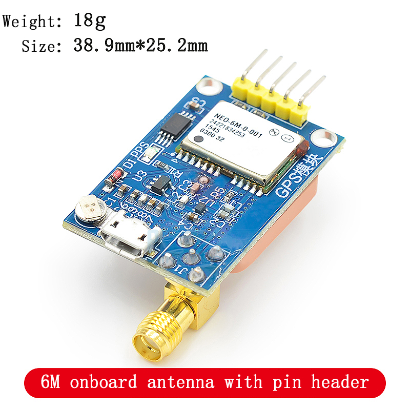 GPS module micro USB NEO-6M NE - Breadboard 400 Point ulasan dan harga